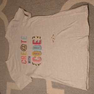 Creat with Code STEAM t shirt